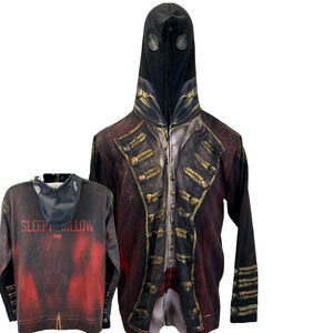 Sleepy Hollow Hoodie Fox TV Television Show Headless Horseman Hooded Red L Large